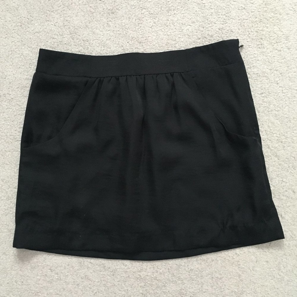 Loft Black Mini Skirt
